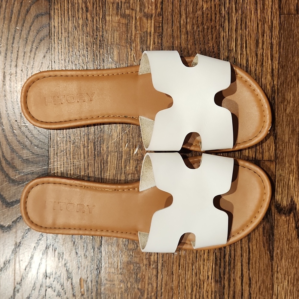 White Sandals